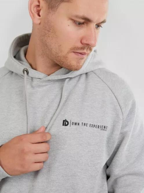 Fundango Dixon Hooded Sweatshirt férfi kapucnis pulóver fehér színben 7