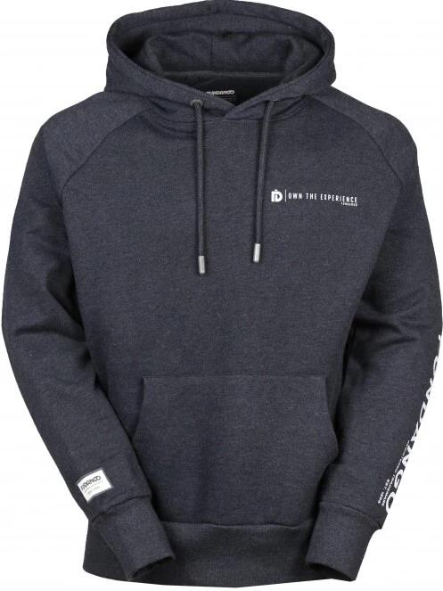 Fundango Dixon Hooded Sweatshirt férfi kapucnis pulóver szürke színben 7