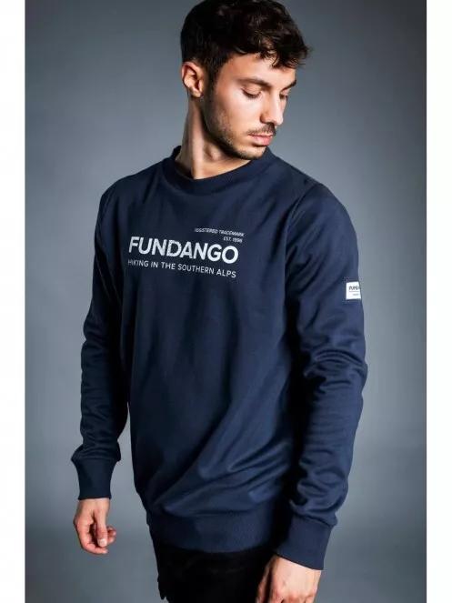 Fundango WARREN Pullover férfi pulóver kék színben 2