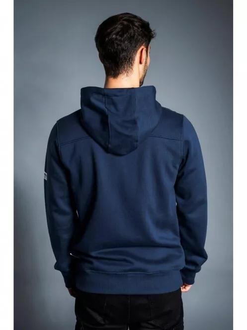 Fundango WEST POINT Hooded Pullover férfi kapucnis pulóver kék színben 3