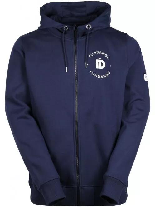 Fundango WEST POINT Hooded Pullover férfi kapucnis pulóver kék színben 5