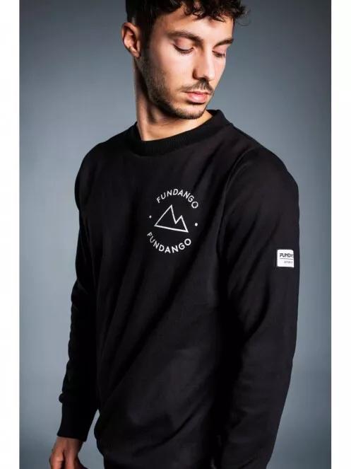 Fundango CAMP Pullover férfi pulóver fekete színben 2