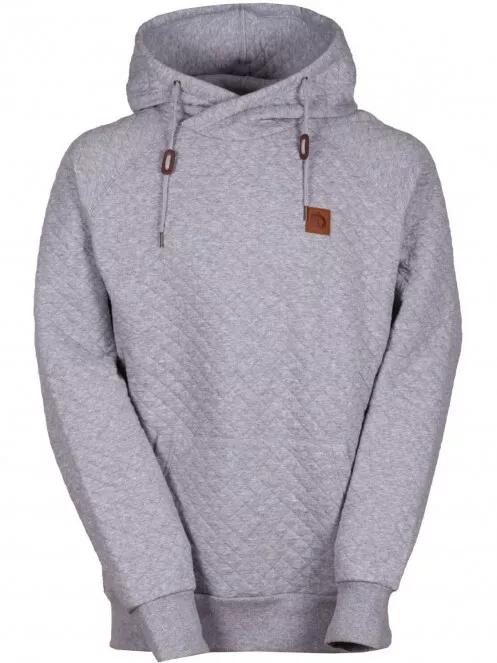 Fundango FORNAX Hooded Sweatshirt férfi kapucnis pulóver szürke színben 4