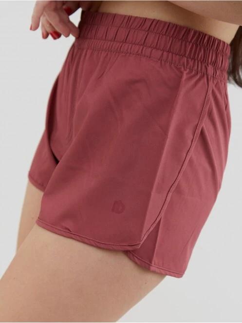 Fundango Elderberry Boardshort női beach short piros színben 5