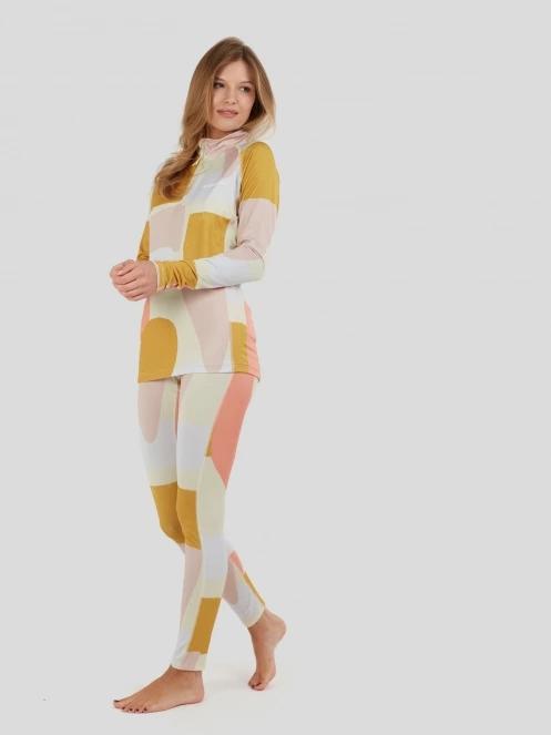 Fundango Yade II Baselayer Top női aláöltöző felső multikolor színben 4