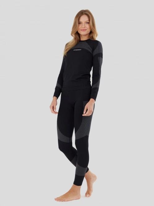 Fundango Seamless Baselayer Set női aláöltöző szett fekete színben 4
