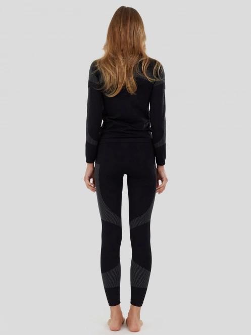 Fundango Seamless Baselayer Set női aláöltöző szett fekete színben 3