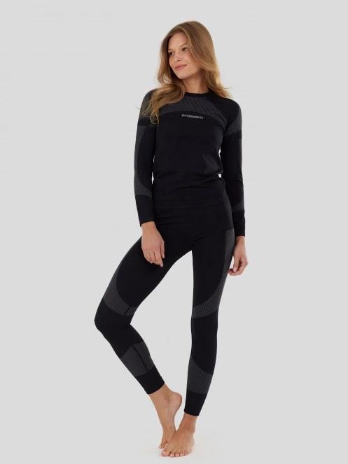 Fundango Seamless Baselayer Set női aláöltöző szett fekete színben 5