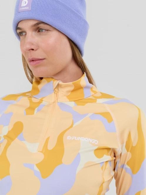 Fundango Yade III Baselayer Top női aláöltöző felső fehér színben 7