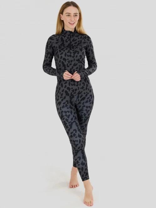 Fundango Yade III Baselayer Top női aláöltöző felső fekete színben 4