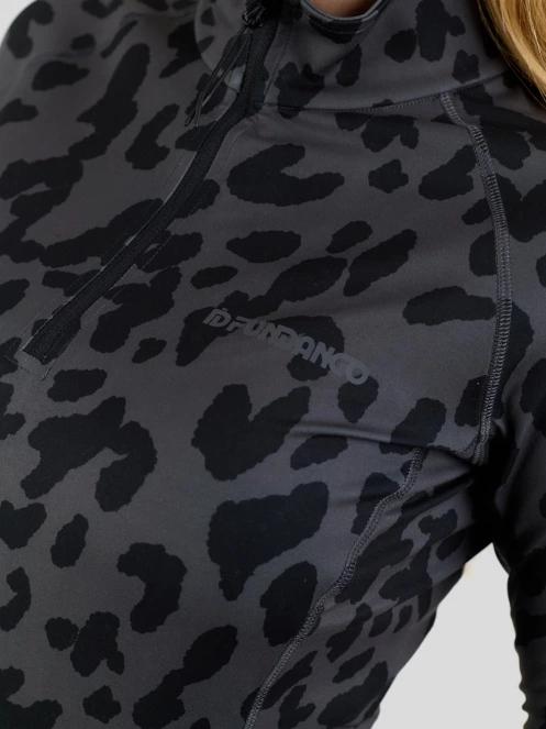Fundango Yade III Baselayer Top női aláöltöző felső fekete színben 7