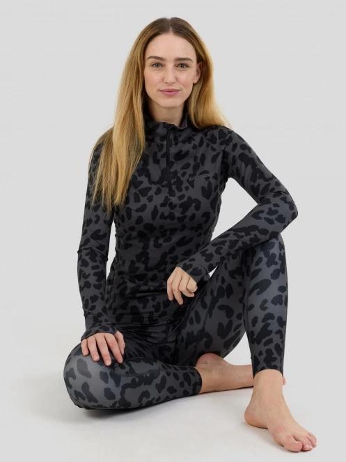 Fundango Yaris III Baselayer Bottom női aláöltöző nadrág fekete színben 5