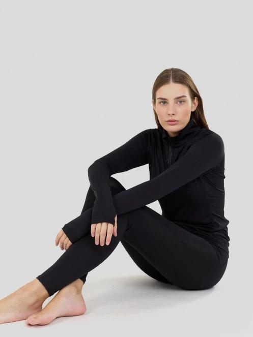 Fundango Yade Thermo III Baselayar Top női aláöltöző felső fekete színben 5