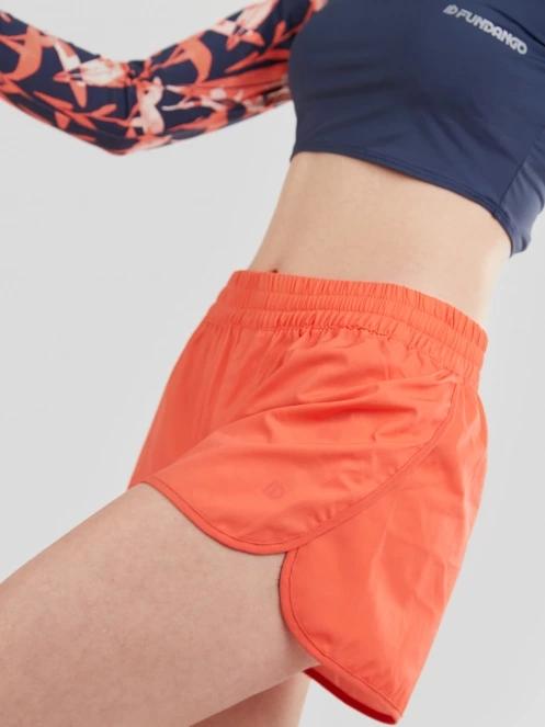 Fundango Elderberry Boardshort női beach short piros színben 5