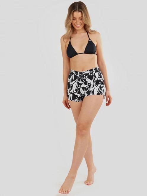 Fundango Elderberry Boardshort női beach short fekete színben 4