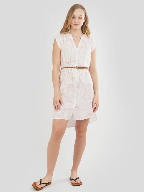 Fundango Mona Dress női ruha rózsaszín színben 4