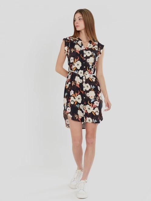 Fundango Mona Dress női ruha multikolor színben 4