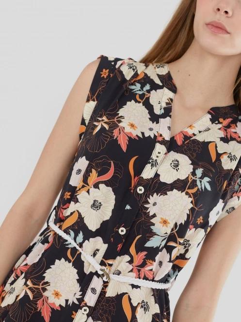 Fundango Mona Dress női ruha multikolor színben 6