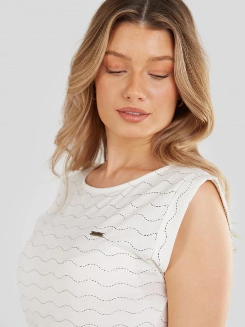 Fundango Sagitta Dress női ruha fehér színben 5