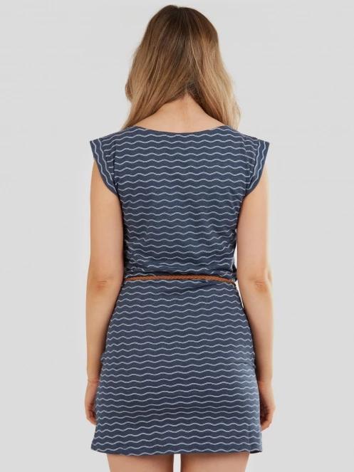 Fundango Sagitta Dress női ruha sötétkék színben 3