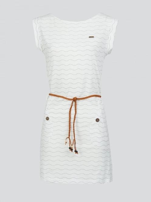 Fundango Sagitta Dress női ruha fehér színben 8