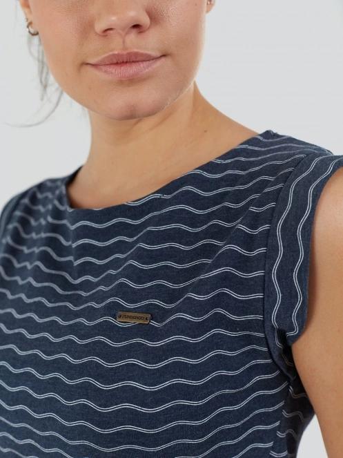 Fundango Sagitta Dress női ruha sötétkék színben 6