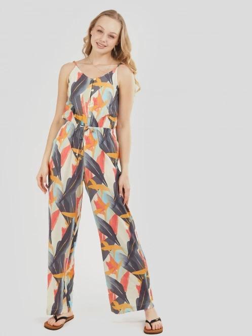 Fundango Alisha Jumpsuit női overál multikolor színben 4
