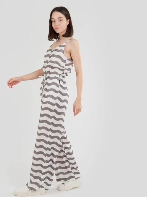 Fundango Alisha Jumpsuit női overál oliva színben 4