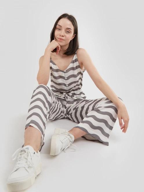 Fundango Alisha Jumpsuit női overál oliva színben 5