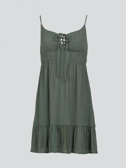 Fundango Sarah Mono Dress női ruha oliva színben 7