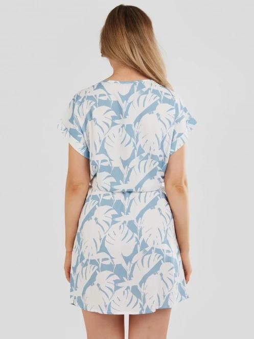 Fundango Palmetta Dress női ruha kék színben 3