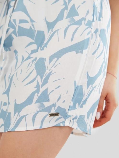 Fundango Palmetta Dress női ruha kék színben 7