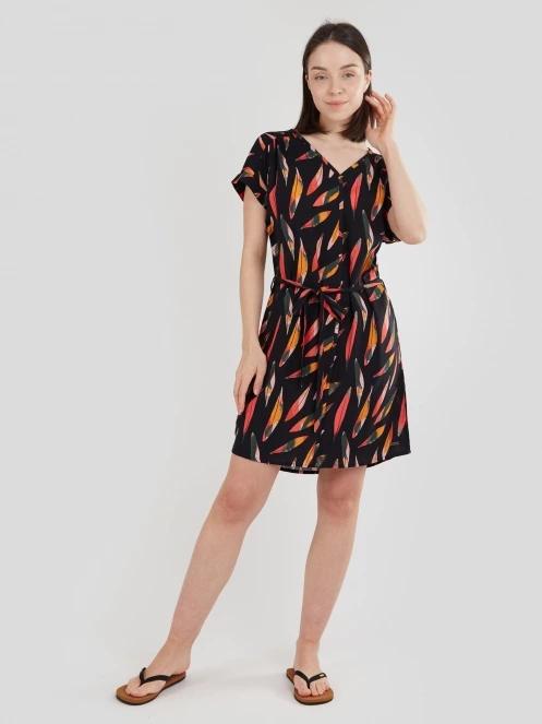 Fundango Palmetta Dress női ruha multikolor színben 4