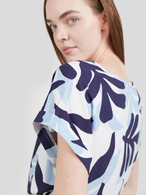 Fundango Palmetta Dress női ruha kék színben 7