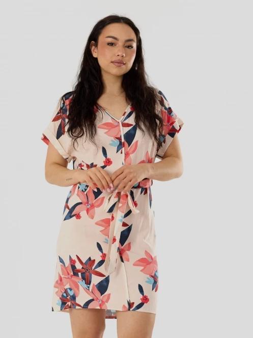 Fundango Palmetta Dress női ruha homok színben 2