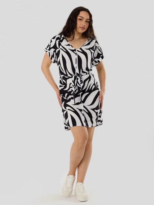 Fundango Palmetta Dress női ruha fekete színben 5