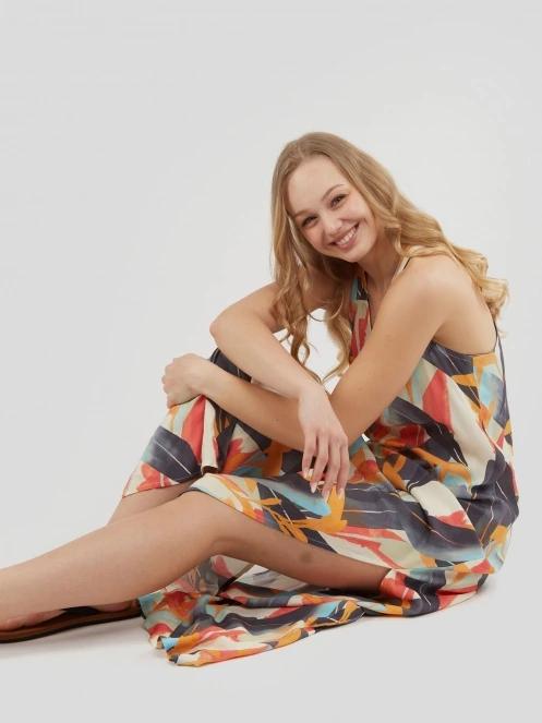 Fundango Penelope Dress női ruha multikolor színben 5