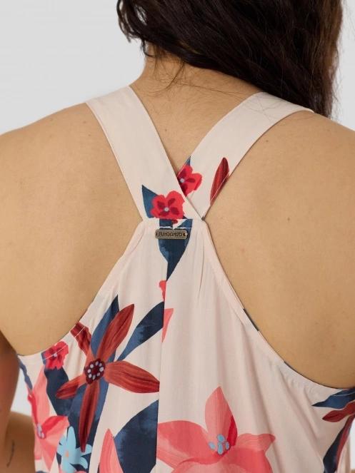 Fundango Penelope Dress női maxiruha homok színben 5