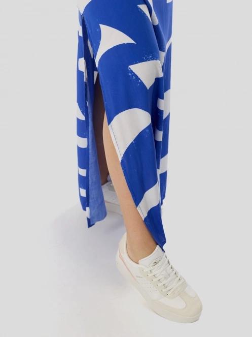 Fundango Penelope Dress női maxiruha kék színben 6