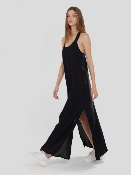 Fundango Penelope Dress női maxiruha fekete színben 4