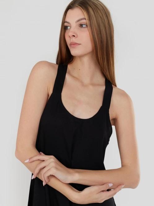 Fundango Penelope Dress női maxiruha fekete színben 6