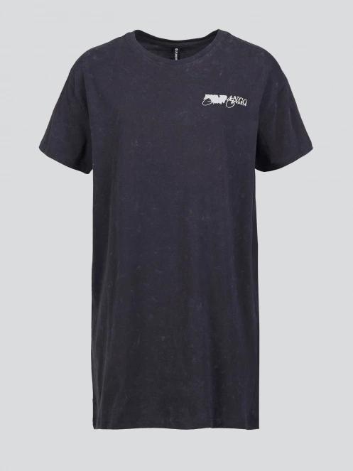 Fundango Swell Tee Dress női pólóruha fekete színben 8