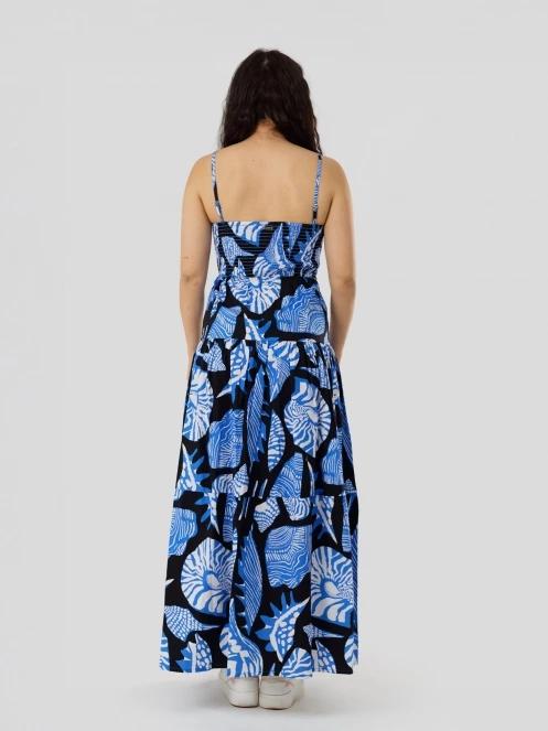 Fundango Paradise Maxi Dress női maxiruha sötétkék színben 3