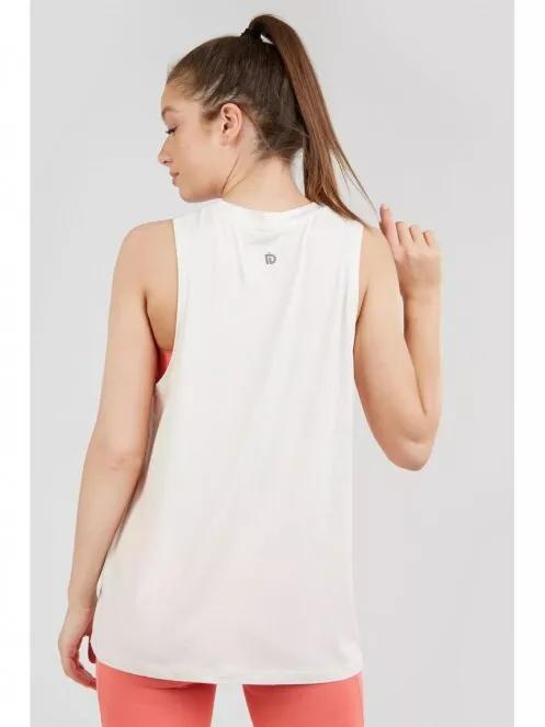 Fundango Neesa Loose Tank Top női atléta fehér színben 3
