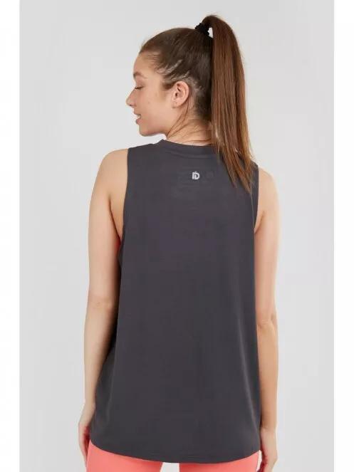 Fundango Neesa Loose Tank Top női atléta szürke színben 3