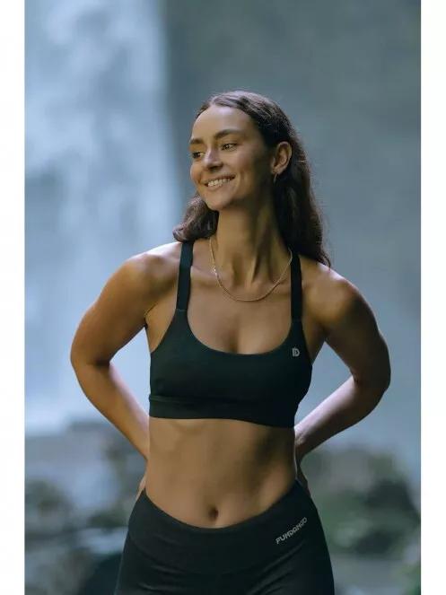 Fundango Dyanic High Support Sportbra női sportmelltartó fekete színben 8