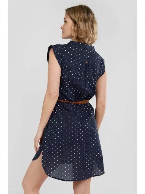 Fundango Mona Dress női nyári ruha sötétkék színben 3