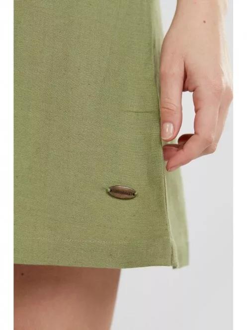Fundango Bess Dress női nyári ruha oliva színben 4