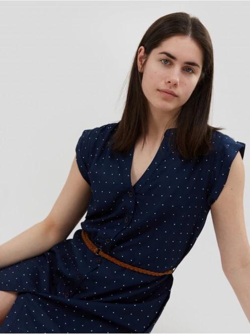 Fundango Mona Dress női ingruha sötétkék színben 5