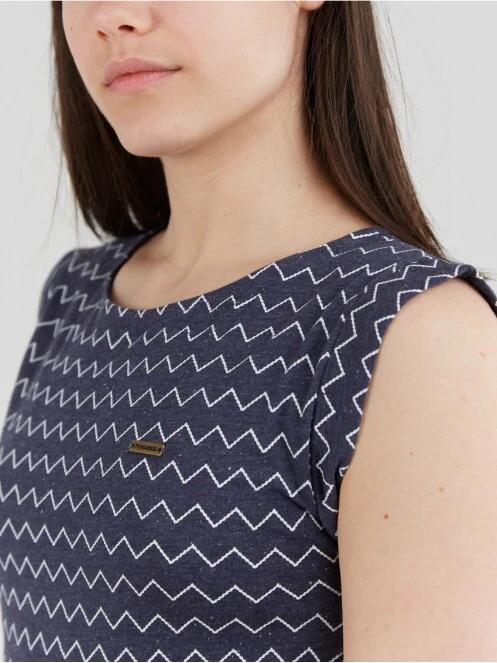 Fundango Sagitta Dress női ruha sötétkék színben 6
